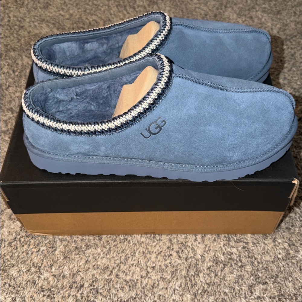 NIB men’s Ugg Tasman slipper - pacific blue - Picture 2 of 10